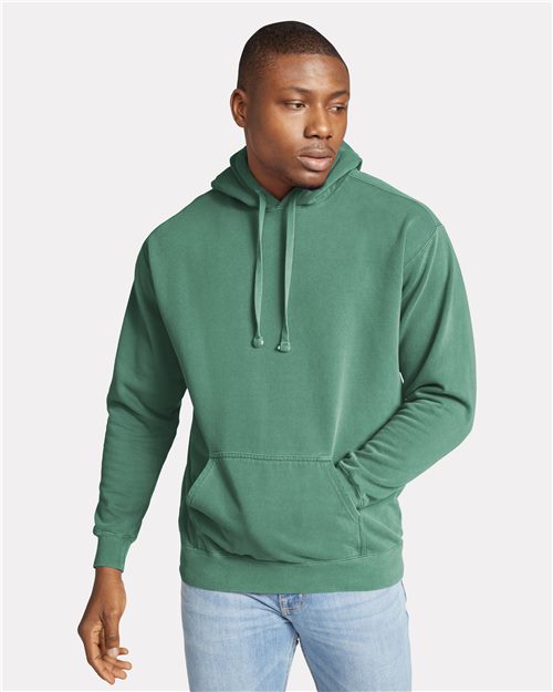 3946_fm Comfort Colors 1567 - Unisex Garment-Dyed Hooded Sweatshirt - Image 1