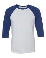 BELLA + CANVAS 3200 - Unisex Three-Quarter Sleeve Baseball Tee - Image 12