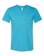 BELLA + CANVAS 3415 - Unisex Triblend V-Neck Tee - Image 2
