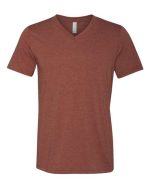 BELLA + CANVAS 3415 - Unisex Triblend V-Neck Tee - Image 6