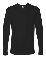 Next Level 3601 - Unisex Cotton Long Sleeve T-Shirt - Image 2