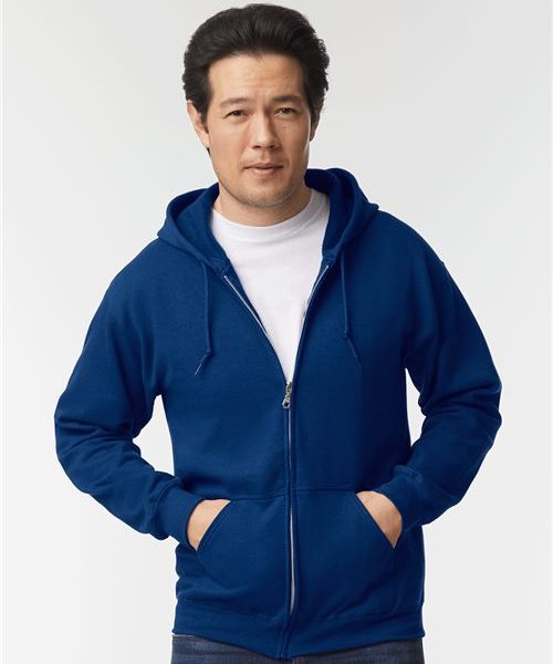 Gildan 18600 - Unisex Heavy Blend™ Full-Zip Hooded Sweatshirt