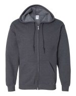Gildan 18600 - Unisex Heavy Blend™ Full-Zip Hooded Sweatshirt - Image 7