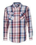 Burnside 8202 - Men's Plaid Shirt - Image 2