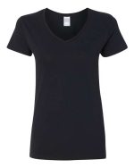 Gildan 5V00L - Women's Heavy Cotton™ V-Neck T-Shirt - Image 3