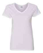Gildan 5V00L - Women's Heavy Cotton™ V-Neck T-Shirt - Image 16