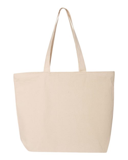 4327_fm Q-Tees Q611 - 25L Zippered Tote - Image 1