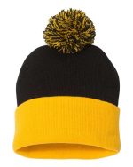 Sportsman SP15 - 12" Pom-Pom Cuffed Beanie - Image 3