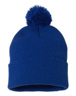 Sportsman SP15 - 12" Pom-Pom Cuffed Beanie - Image 25