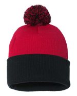 Sportsman SP15 - 12" Pom-Pom Cuffed Beanie - Image 24