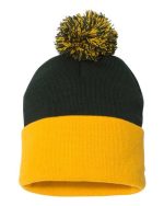 Sportsman SP15 - 12" Pom-Pom Cuffed Beanie - Image 10