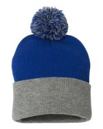 Sportsman SP15 - 12" Pom-Pom Cuffed Beanie - Image 26