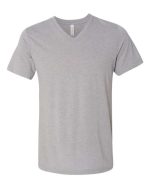 BELLA + CANVAS 3415 - Unisex Triblend V-Neck Tee - Image 3