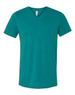 BELLA + CANVAS 3415 - Unisex Triblend V-Neck Tee - Image 13