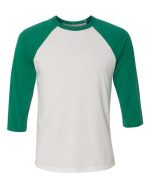 BELLA + CANVAS 3200 - Unisex Three-Quarter Sleeve Baseball Tee - Image 16