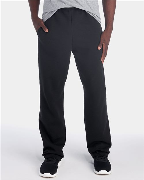 438_fm JERZEES 974MPR - Unisex NuBlend® Open-Bottom Sweatpants with Pockets - Image 1