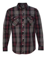 Burnside 8202 - Men's Plaid Shirt - Image 3