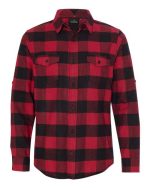 Burnside 8210 - Men's Yarn-Dyed Flannel Shirt - Image 4