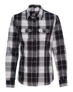 Burnside 5222 - Women's Plaid Shirt - Image 4