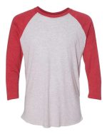 Next Level 6051 - Unisex Triblend Three-Quarter Raglan T-Shirt - Image 12