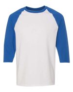 Gildan 5700 - Unisex Heavy Cotton™ Raglan Three-Quarter Sleeve T-Shirt - Image 10