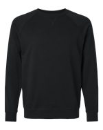 Next Level 9000 - Unisex Laguna Raglan Crewneck Sweatshirt - Image 2