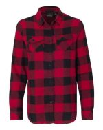 Burnside 5210 - Women's Yarn-Dyed Flannel Shirt - Image 3