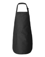 Q-Tees Q4350 - Full-Length Apron with Pockets - Image 2