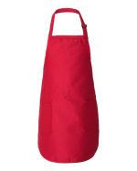 Q-Tees Q4350 - Full-Length Apron with Pockets - Image 5