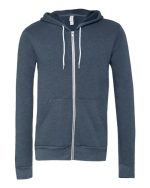 BELLA + CANVAS 3739 - Unisex Sponge Fleece Full-Zip Hoodie Sweatshirt - Image 17
