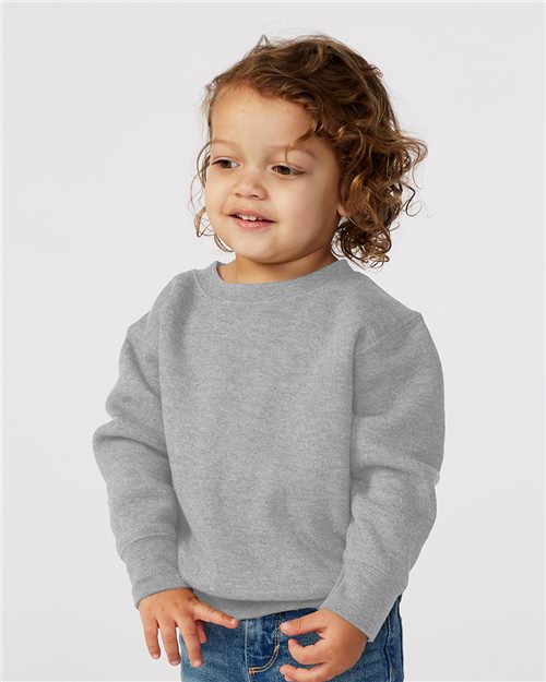 567_fm Rabbit Skins 3317 - Toddler Fleece Crewneck Sweatshirt - Image 1