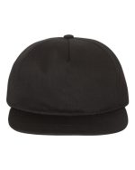 YP Classics 6502 - Lightly-Structured Five-Panel Snapback Cap