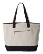 Q-Tees Q1300 - 19L Zippered Tote