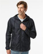 Independent Trading Co. EXP54LWZ - Men's Lightweight Windbreaker Full-Zip Jacket