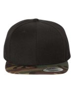 YP Classics 6089M - Premium Flat Bill Snapback Cap - Image 3