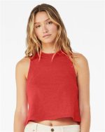 BELLA + CANVAS 6682 - Women's Racerback Crop Tank
