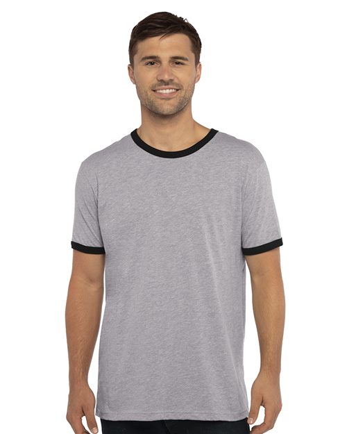 6312_fm Next Level 3604 - Unisex Cotton Ringer T-Shirt - Image 1