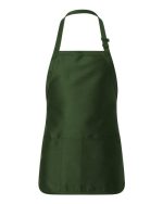 Q-Tees Q4250 - Full-Length Apron with Pouch Pocket - Image 3
