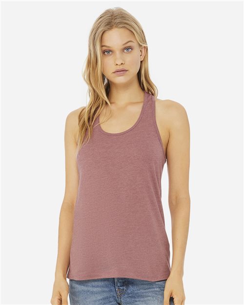 6536_fm BELLA + CANVAS 6008 - Women's Jersey Racerback Tank - Image 1