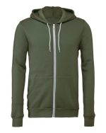 BELLA + CANVAS 3739 - Unisex Sponge Fleece Full-Zip Hoodie Sweatshirt - Image 21