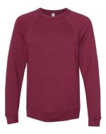 BELLA + CANVAS 3901 - Unisex Sponge Fleece Raglan Crewneck Sweatshirt - Image 19