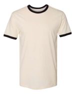Next Level 3604 - Unisex Cotton Ringer T-Shirt - Image 3