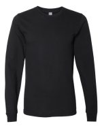 American Apparel 2007 - Unisex Fine Jersey Long Sleeve Tee - Image 3