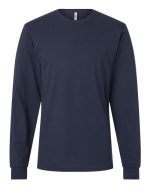 American Apparel 2007 - Unisex Fine Jersey Long Sleeve Tee - Image 4