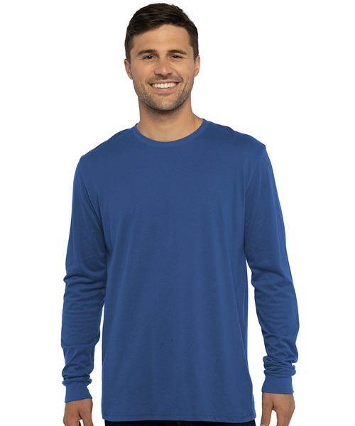 Next Level 6411 - Unisex Sueded Long Sleeve T-Shirt