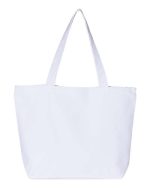 Q-Tees Q611 - 25L Zippered Tote - Image 5