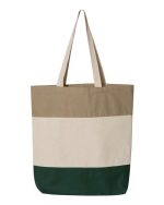 Q-Tees Q125900 - 11L Tri-Color Tote - Image 3