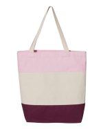 Q-Tees Q125900 - 11L Tri-Color Tote - Image 4