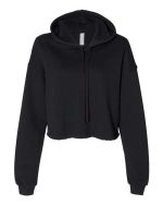 BELLA + CANVAS 7502 - Women's Crop Fleece Hoodie Sweatshirt - Image 2