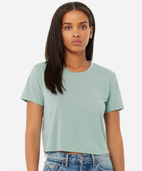 BELLA + CANVAS 8882 - Women’s Flowy Crop Tee